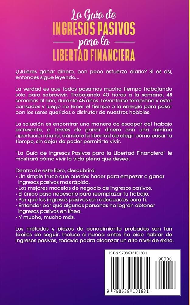Por qué elegir ingresos pasivos para la libertad financiera 1 por que elegir ingresos pasivos para la libertad financiera